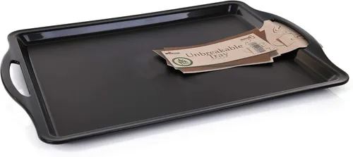 Miniatura 20 de Mintra Home Bandeja de servir duradera (1 unidad, verde) – Plato con asa de 14 pulgadas 'verde