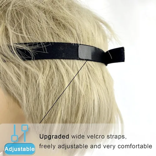 Miniatura 4 de Parches oculares para adultos y niños, 2 piezas 3D parche médico ajustable para ojo perezoso ambliopía estrabismo y después de cirugía para ojo Ojo
