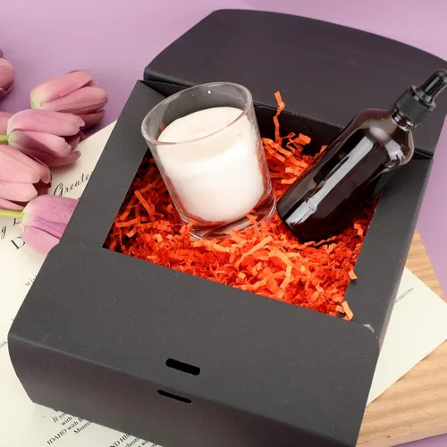 Miniatura 4 de TCAIRG - Papel de 8 onzas de papel de corte arrugado naranja para cestas de regalo, relleno de cajas de regalo, boda, cumpleaños, Navidad, Pascua