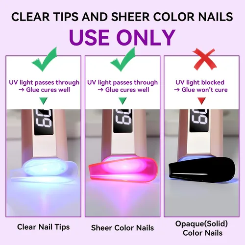 Miniatura 7 de Makartt Pegamento en gel sólido para uñas: pegamento para uñas súper fuerte para uñas postizas y acrílicas, diseño de arte en uñas de gel 3D