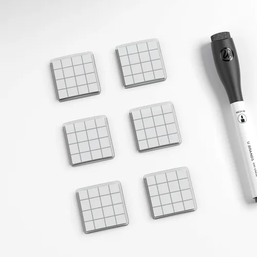 Miniatura 4 de U Brands Locker Organizador y kit de decoración, elementos escenciales para volver al colegio, gris, 11 piezas, incluye estante, pizarra y otros