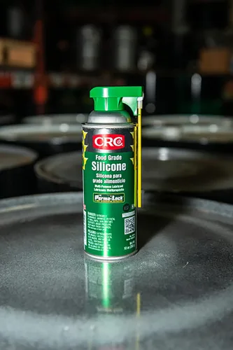 Miniatura 3 de CRC Silicona de grado alimenticio, 10 onzas de peso, lubricante de silicona multiusos para aplicaciones de alta temperatura, spray de aerosol