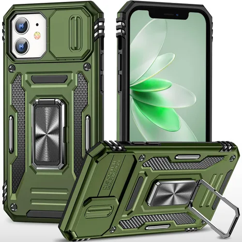Miniatura 38 de Funda para iPhone 13 Pro con funda para cámara, con soporte de anillo para soporte, con función de montaje magnético para automóvil, para iPhone 13