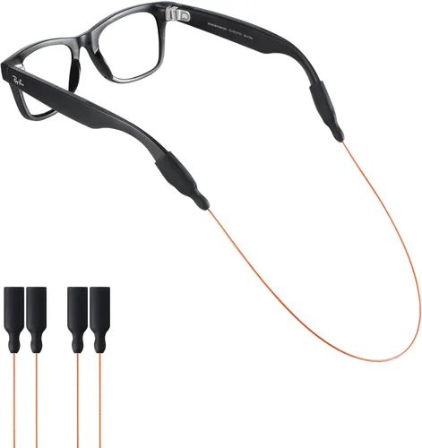 Miniatura 16 de Correa de lentes de sol para lentes Meta RayBan, patillas gruesas, correas para gafas, cordones para hombres, mujeres y niños, soportes para gafas