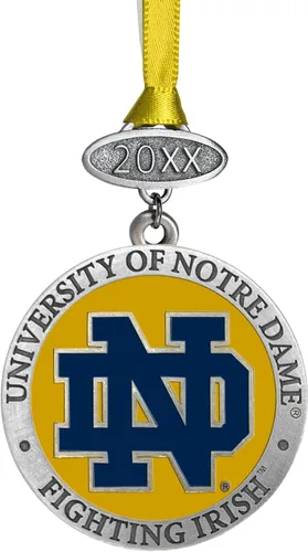 Miniatura 88 de Adorno de Alabama sin fecha Adorno de árbol de Navidad esculpido a mano Incrustación de metal de peltre Alma Mater intrincadamente elaborada