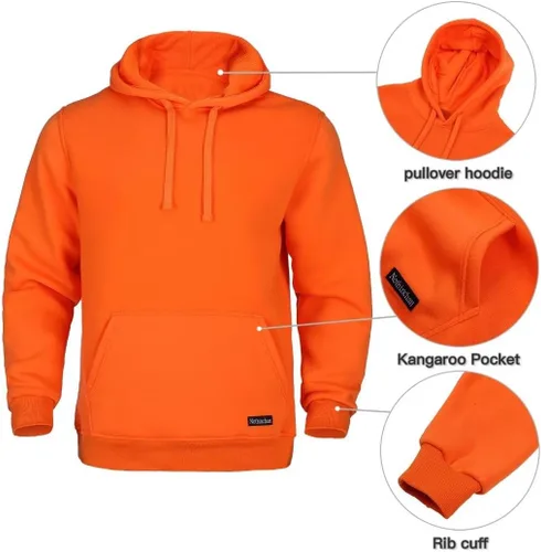 Miniatura 3 de Conjunto deportivo de forro polar con capucha para hombre, 2 piezas, conjunto casual para correr