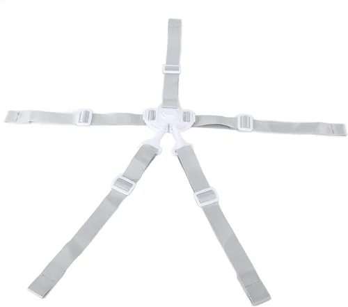 Eujgoov Correas para silla alta ajustable de 5 puntos arnés de seguridad para bebé, cinturón de seguridad para cochecito, silla de paseo universal