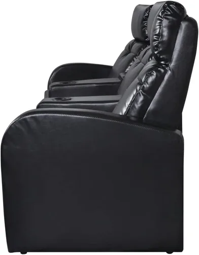 Miniatura 4 de Sofá reclinable de cine en casa de 3 plazas, silla de respaldo alto, silla de club, sillas de café, silla de escritorio de oficina, decoración