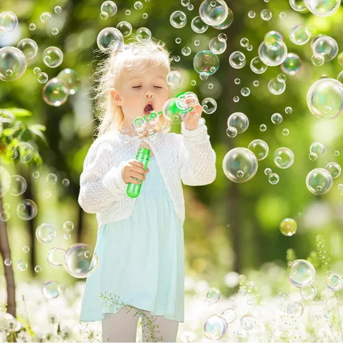 Miniatura 7 de JOYYPOP Juego de 24 mini varitas de burbujas de 4 colores para niños, regalos de fiesta de burbujas, regalos de verano para niños y niñas, fiesta