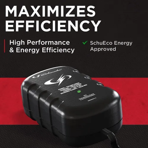 Miniatura 4 de Schumacher Electric SC1278 Mantenedor automático de batería de coche – Cargador de batería de 12 V para baterías Power Sport, coche y barco – 0.75