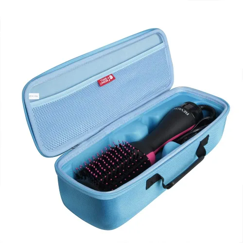 Hermitshell Estuche de viaje para Revlon / Umeely One-Step secador de pelo y cepillo de aire caliente voluminizador (azul)