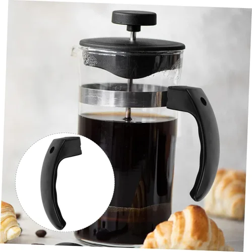 Miniatura 3 de SHOWERORO 4 piezas de mango de repuesto de baquelita para hervidor de café, mango de olla escaldada para hervidores eléctricos y utensilios