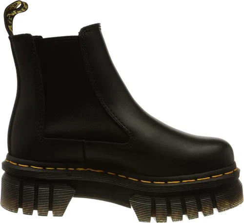Miniatura 6 de Dr. Marents Audrick - Botas Chelsea con plataforma para mujer, color negro Nappa Lux