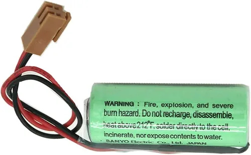 Miniatura 6 de Paquete de 50 baterías de repuesto PLC de 3 V 2500 mAh para CR17450SE-R A98L-0031-0012 CR17450-17450, serie CNC FANUC