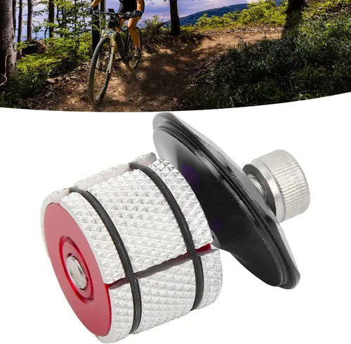 Miniatura 4 de Parte superior de auriculares para bicicleta, aleación de aluminio ligera, de alta resistencia, reutilizable, resistente, expansor, enchufe