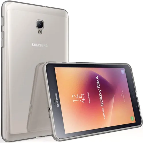 Miniatura 11 de Puxicu Funda transparente para Galaxy Tab A7 Lite 2021, diseño delgado, flexible y suave, funda protectora de TPU para tableta Samsung Galaxy Tab A7