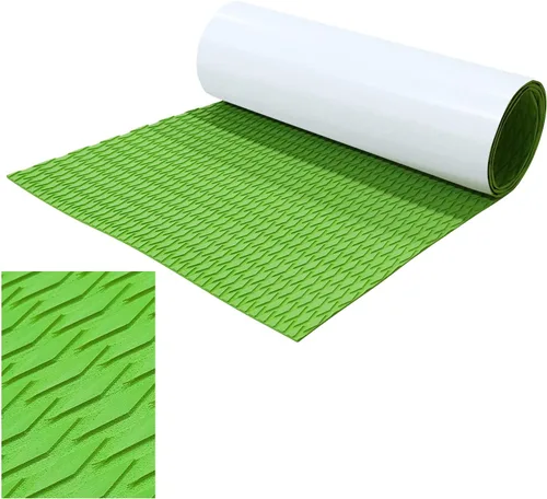 Miniatura 14 de HZshark EVA Foam Boat Decking Sheet Universal DIY Surfboard Traction Pad Non-Slip Grip Mat Trimmable Sheet for Kayak RV Yacht Pool Skateboard Gris