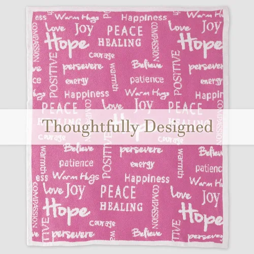 Miniatura 2 de Manta Get Well de 50 x 60 pulgadas, manta ultra suave y cómoda con palabras inspiradoras, mantas curativas para hombres, abrazos cálidos, regalo