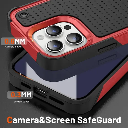 Miniatura 308 de Jeylly Funda para iPhone SE/Funda para iPhone 5S, Exterior de Plástico Duro que Absorbe Golpes + Interior de Silicona de Goma Defensor contra