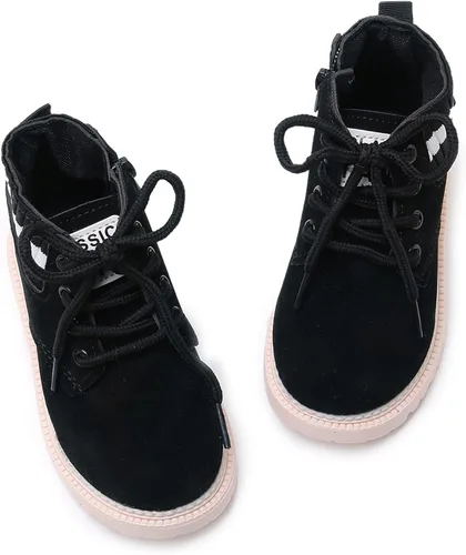 Miniatura 4 de myppgg Botas cortas para niños y niñas para exteriores impermeables para senderismo tobillos antideslizantes botas de nieve para bebés