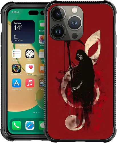 Miniatura 32 de CARLOCA Funda compatible con iPhone 11 Pro Max, patrón de carretera del desierto naranja alienígena, ultra protección, a prueba de golpes