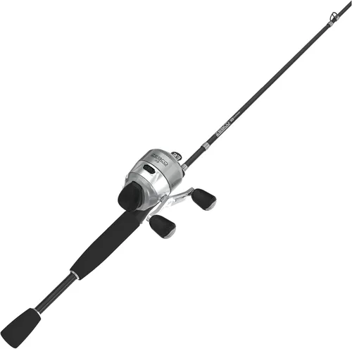 Zebco 33 Platinum Spincast carrete y caña de pescar, embrague anti-marcha atrás
