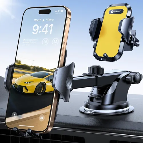 Miniatura 10 de VICSEED [N.º 1 en succión potente] [Estabilidad de grado de carreras de rally] Soportes para teléfonos para su automóvil 2025 Soporte para teléfonos