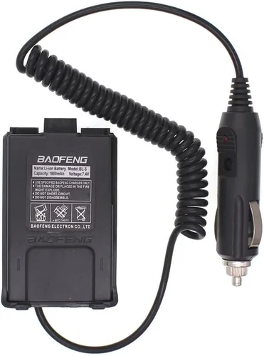 Miniatura 2 de Paquete de 2 cargadores de coche eliminadores de batería para radioaficionado BAOFENG BF-F8 BF-F8HP BF-F8+ UV-5R UV-5RA UV-5RA+Plus UV-5RB UV-5RC