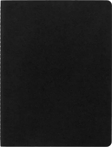Miniatura 2 de Moleskine - Diario Cahier, cubierta blanda, grande (XL) con líneas, negro, 80 páginas (juego de 3)
