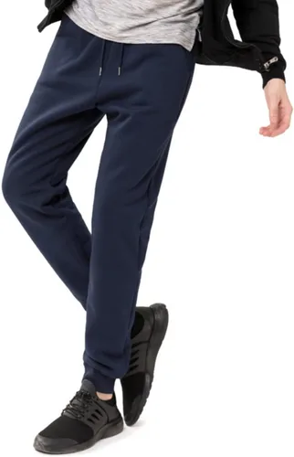 Miniatura 6 de Shiyifa Pantalones deportivos de invierno con forro polar para hombre, con bolsillos
