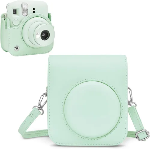 Miniatura 18 de Rieibi Funda para Cámara Compatible con Fuji Instax Mini 12 - Estuche MINI 12 para Cámara Instantánea Fujifilm Instax Mini 12 - Funda mini 12