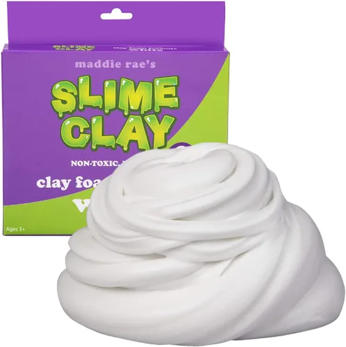 Miniatura 8 de SCS Direct Maddie Rae Slime Clay (20 unidades) - Fórmula de espuma no tóxica, sin ensuciar para efectos únicos de mantequilla cremosa, ideal