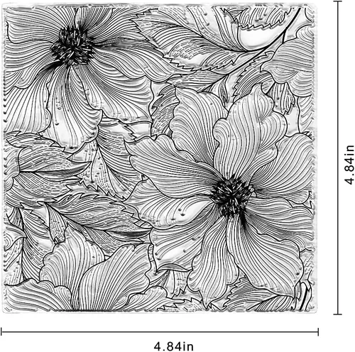 Miniatura 2 de Sellos transparentes de hojas y flores para decoración de tarjetas, álbumes de recortes, fondo de plantas, sellos de goma transparente para álbumes