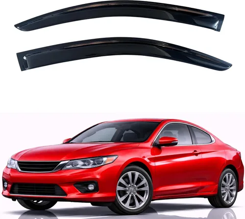 Miniatura 79 de KPY Visor de ventana compatible con Hyundai Tucson 2021-2025, 4 piezas de deflector de ventilación para ventana lateral, estilo Mugen, protector