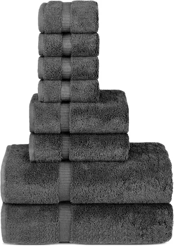 Miniatura 55 de Chakir Turkish Linens Hotel & Spa - Toallas turcas de algodón superior Gris