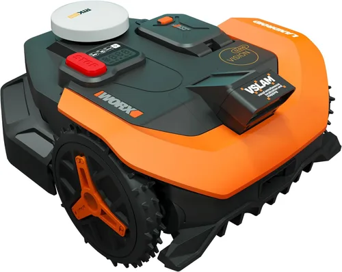 Miniatura 8 de WORX Landroid Vision Cloud Robot cortacésped, sin alambre perimetral, robot cortacésped para 1/4 acre, evitar obstáculos con IA y navegación