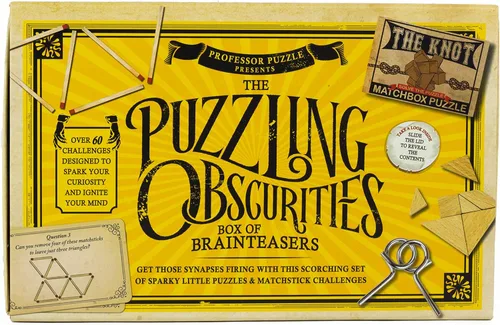 Miniatura 6 de La caja de obscurities de rompecabezas 10 rompecabezas de caja de cerillas y 50 desafíos