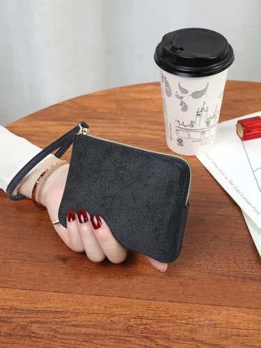 Miniatura 6 de Bolso de mano de cuero genuino de 4.5 x 6.5 para mujer, bolso de mano de noche