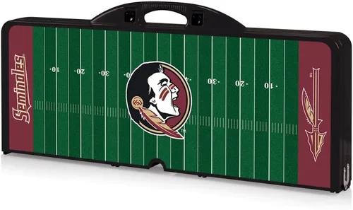Miniatura 5 de PICNIC TIME NCAA Florida State Seminoles - Mesa de picnic plegable para campo de fútbol, mesa de campamento - Mesa de exterior con agujero