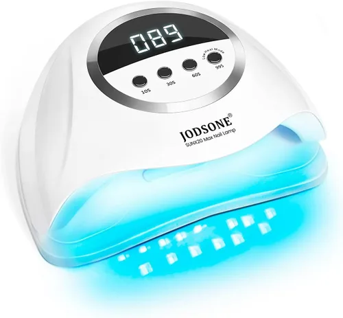 Miniatura 17 de JODSONE Lámpara de uñas LED U V, secador de uñas para esmalte de gel, luz LED con sensor automático y 4 temporizadores