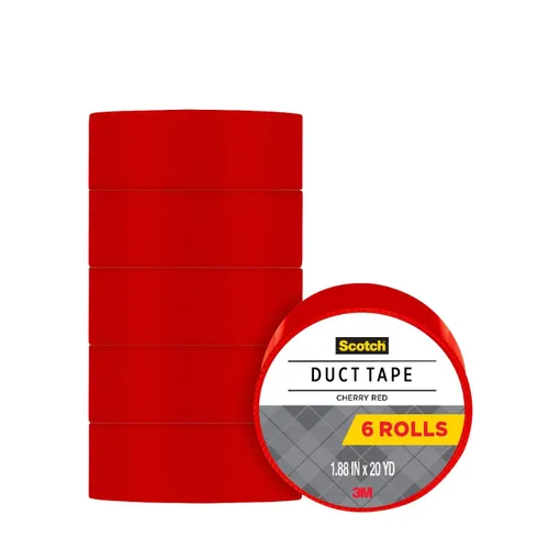 Miniatura 10 de Scotch Cinta adhesiva, Amarillo Sol, 1.88 pulgadas x 18 m, paquete de 6