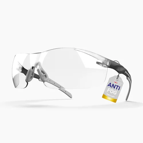 Miniatura 17 de ANSI Z87.1 Gafas de seguridad, antivaho, resistentes a los rayos UV, al impacto y a los arañazos para protección ocular en el trabajo, deportes