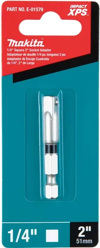 Miniatura 6 de Makita E-01579 Impact XPS™ Adaptador de enchufe cuadrado de 2 pulgadas de 1/4