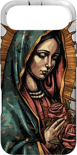 Miniatura 26 de Funda para iPhone 12 Pro Max Virgen De Guadalupe Católica Virgen De Guadalupe