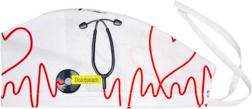 Miniatura 80 de Print Scrub Caps - Sombrero perfecto para enfermeras, médicos y EMTs..