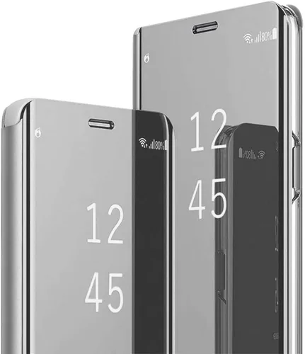 Miniatura 8 de S22 Ultra - Funda de piel compatible con Samsung Galaxy S22 Ultra 5G, funda transparente para espejo de maquillaje, funda para S22 Ultra con función