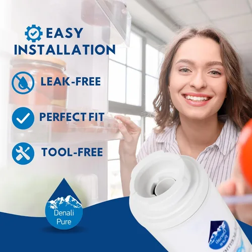Miniatura 6 de 5-Pack repuesto Kenmore/Sears 59677593800 Filtro de agua para nevera – compatible Kenmore/Sears 46 – 9006, 46 – 9992 nevera cartucho de filtro