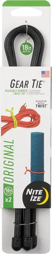 Miniatura 9 de Nite IZE Gear Tie Original Paquete de 2 Fabricado en EE.UU