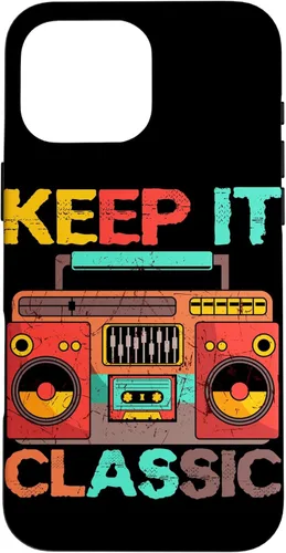 Miniatura 19 de Keep It Classic Radio 80s 90s Retro Vintage Cassette Player Funda para iPhone 17 Pro Max