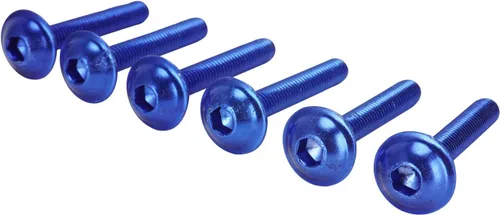 Miniatura 3 de AnXin Kit de pernos de carenado para motocicleta 116 piezas de sujetadores y tornillos CNC universal para GSXR 600 750 1000 YZF R6 R3 R1 ZX6R ZX10R